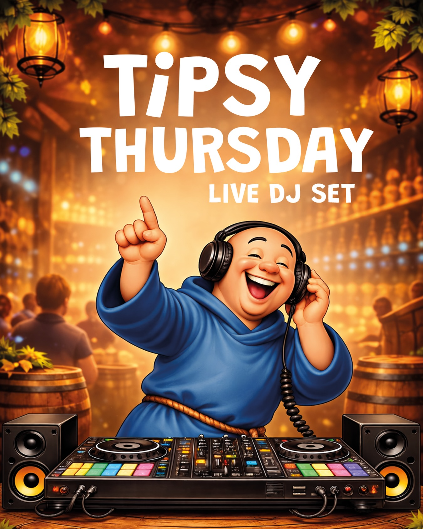 Every Thursday we turn up the vibes.  From 7–11 PM, it’s all about cool sounds, great people, and the best brews in town.